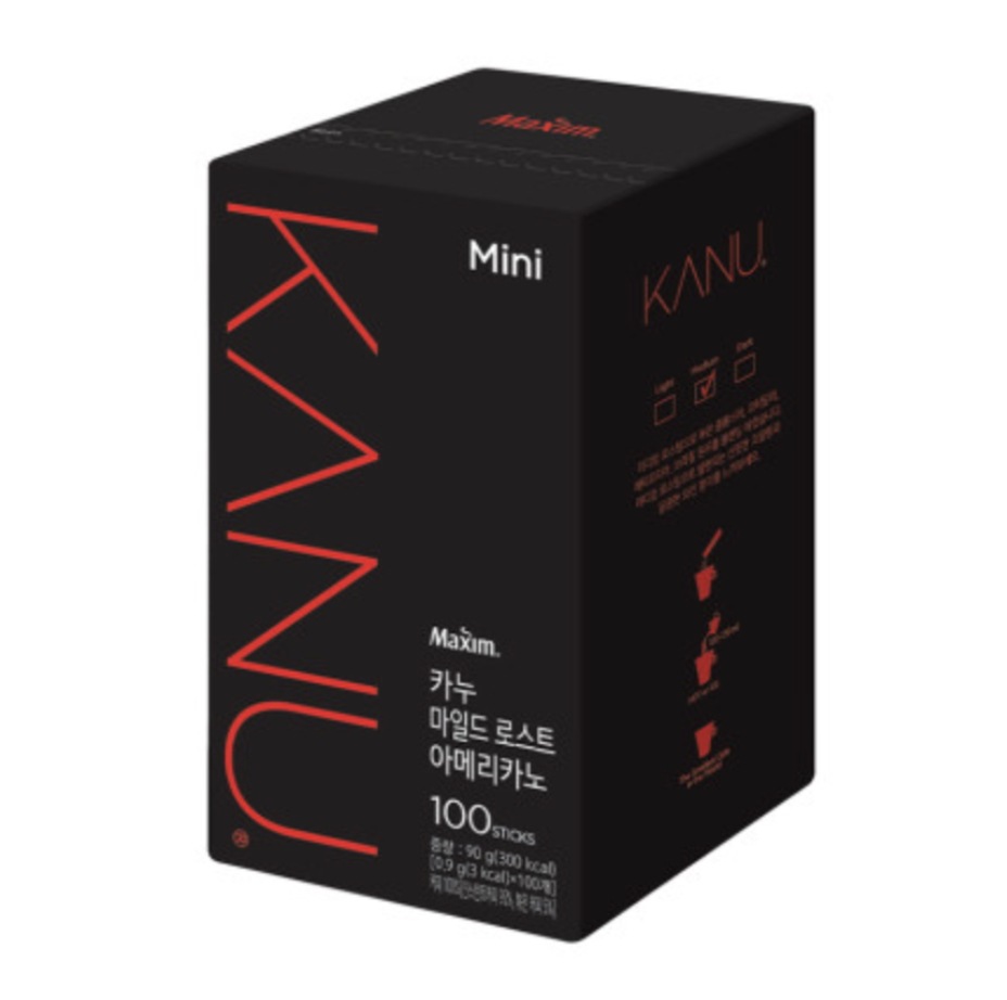 [BEST] KANU カヌー ミニマイルド ロースト アメリカーノ 100個入り(1BOX)