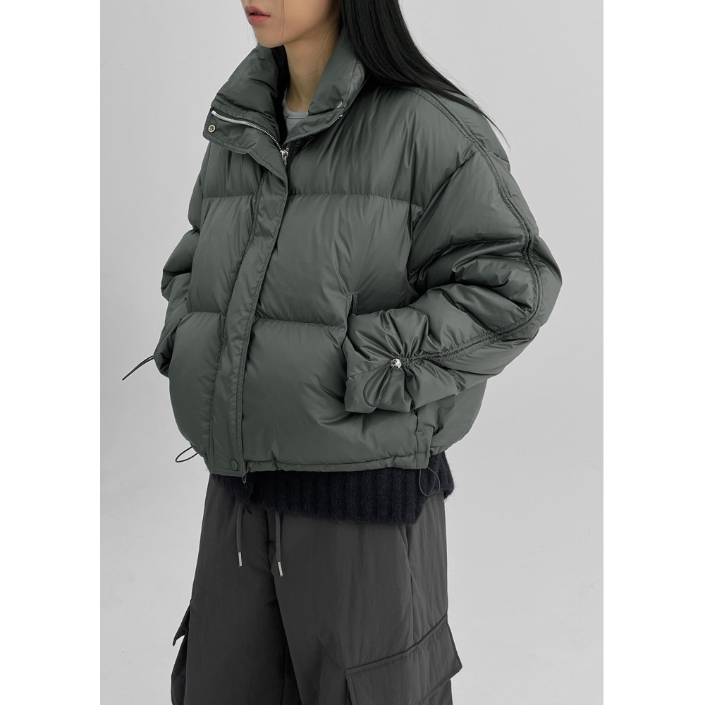 ブラックアップセレントストリングダックダウンパディング (90% ダックダウン)