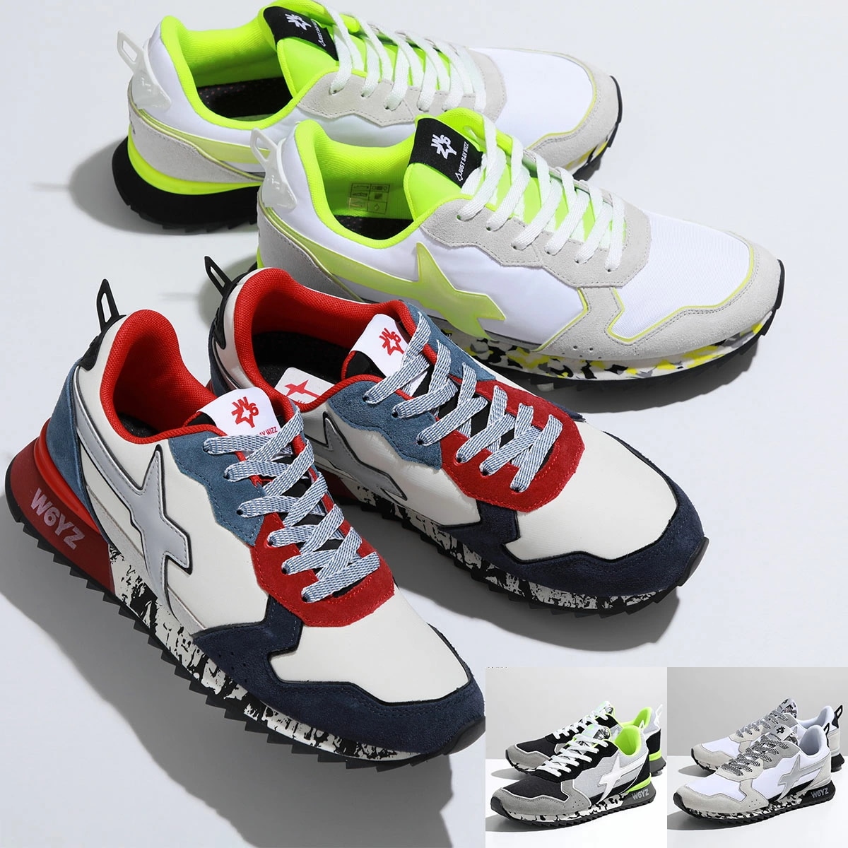 W6YZ ウィズ スニーカー JET-M. ジェットエム 2013560.09 2013560.41 2013560.42 2013560.39 メンズ ロゴ ローカット シューズ 靴 カラー4色