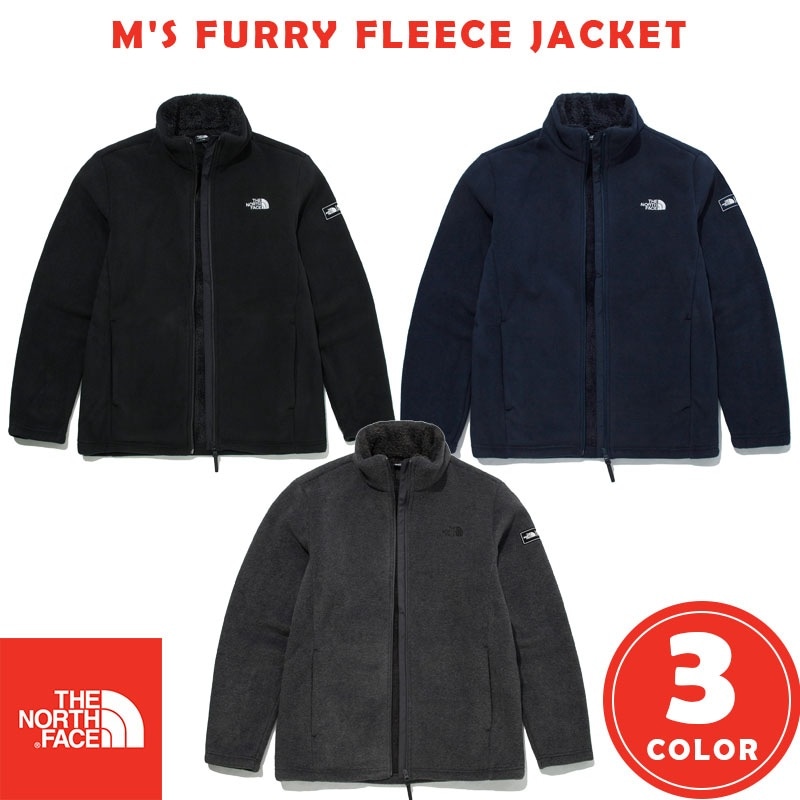 韓国正規品保証 関税負担なし NJ4FM50A FURRY FLEECE JACKETデイリー 基本 着装 男子 女子 人気 韓国 ファッション 男女共用 アウトドア