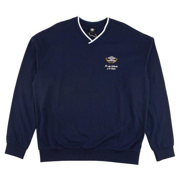 HBLメモリアルグラフィックVネックマンツーマンUP421CFSO8 NVY