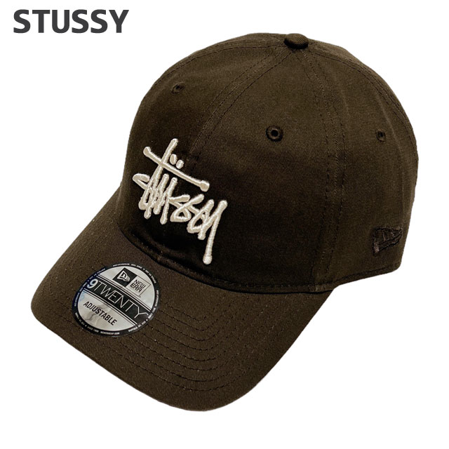 ステューシー STUSSY ニューエラ New Era BASIC 9TWENTY CAP スケート ストリート エイトボール ストックロゴ ストゥーシー スチューシー 265-001765-036