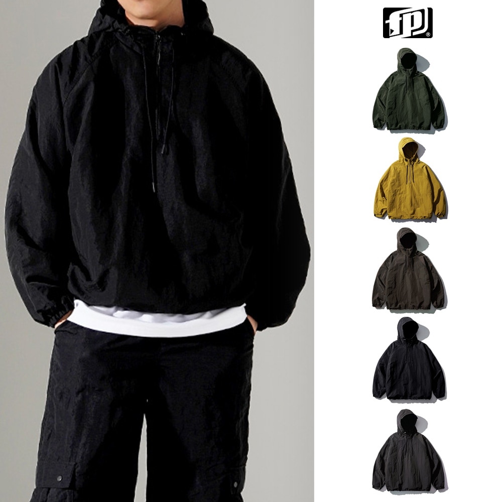 [FEPL] Fair-Way Half Zip-up Hood Anorak