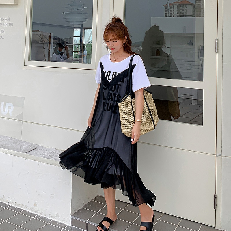 ワンピース 大きいサイズ 半袖 春夏 韓国 妊婦 マタニティ ゆったり きれいめ 3l 4xl 5l