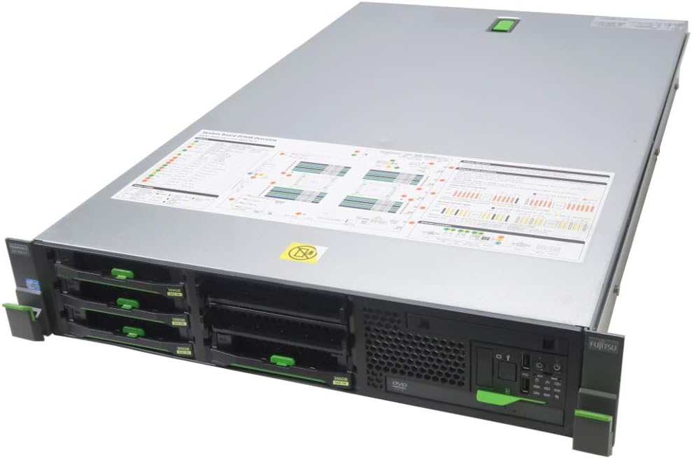 PRIMERGY RX300 S7 Xeon E5-2690 2.9GHz*2 16GB 300GBx4台6Gbps/RAID6構成 DVD-ROM AC*2 D3116C 3.5インチモ