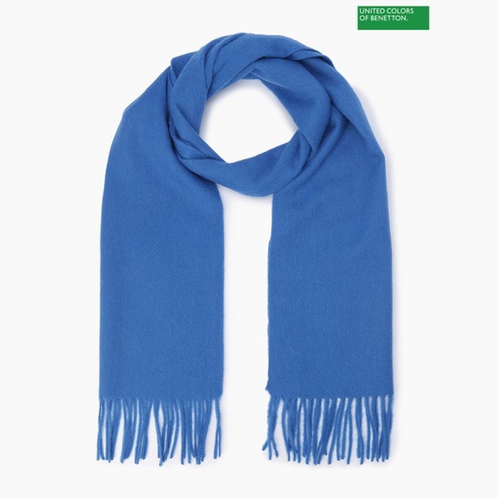 (ベネトン) ベネトンウールタッセルマフラー BCMFA2461_BL