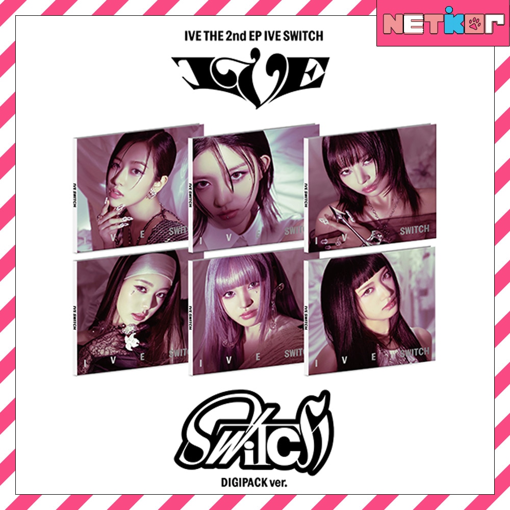 (DIGIPACK) (6種セット) 【IVE】 2nd EP Album 【IVE SWITCH】 韓国チャート反映 当店特典