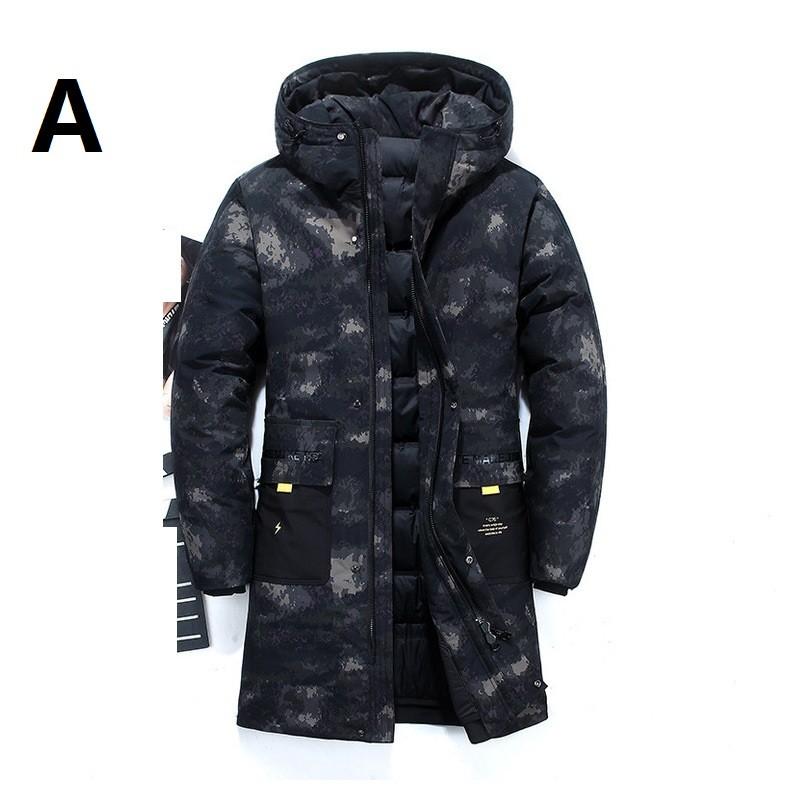メンズ 迷彩風 高品質 カッコイイ 青春 令和 ダウンジャケット ファッション 防寒 厚手 軽量 秋冬 中綿コート お洒落 フード付き スリム メンズ 冬服 ジャケット 8,005円