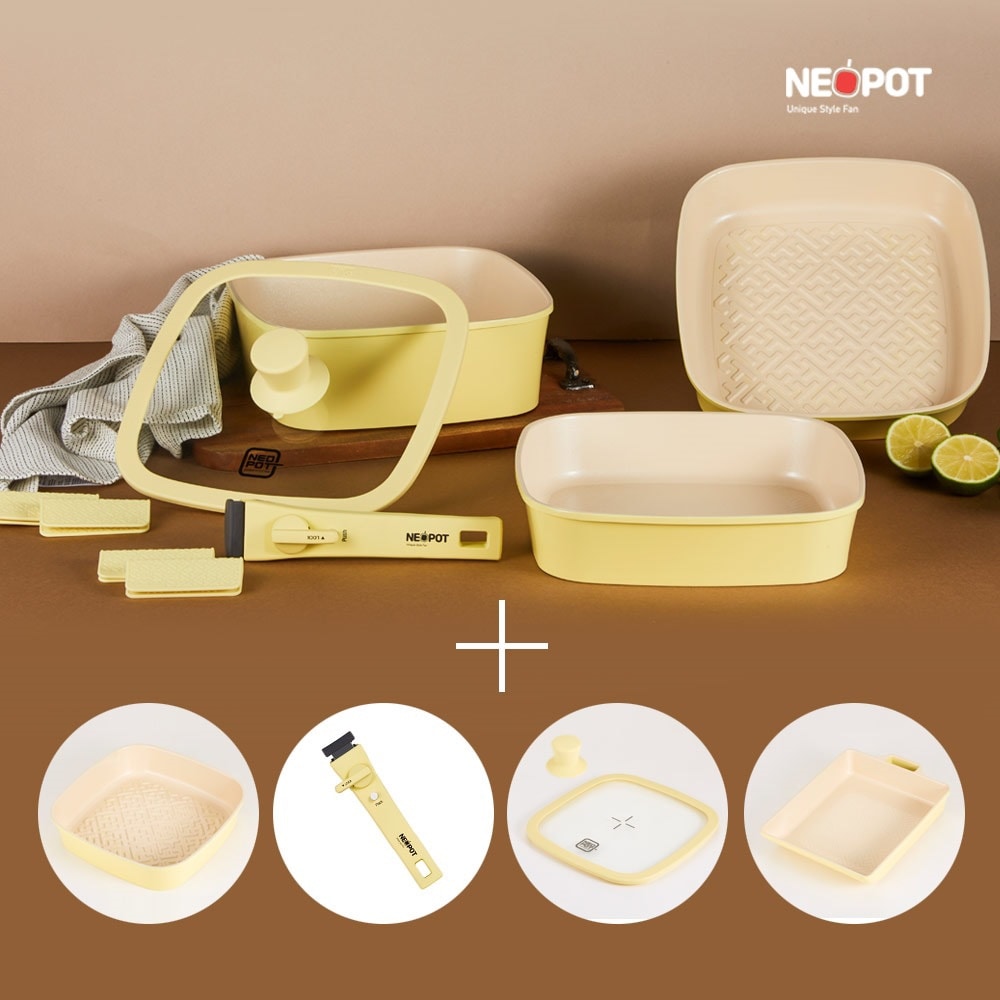 neopot IHセラミックプライパン＆鍋　セット
