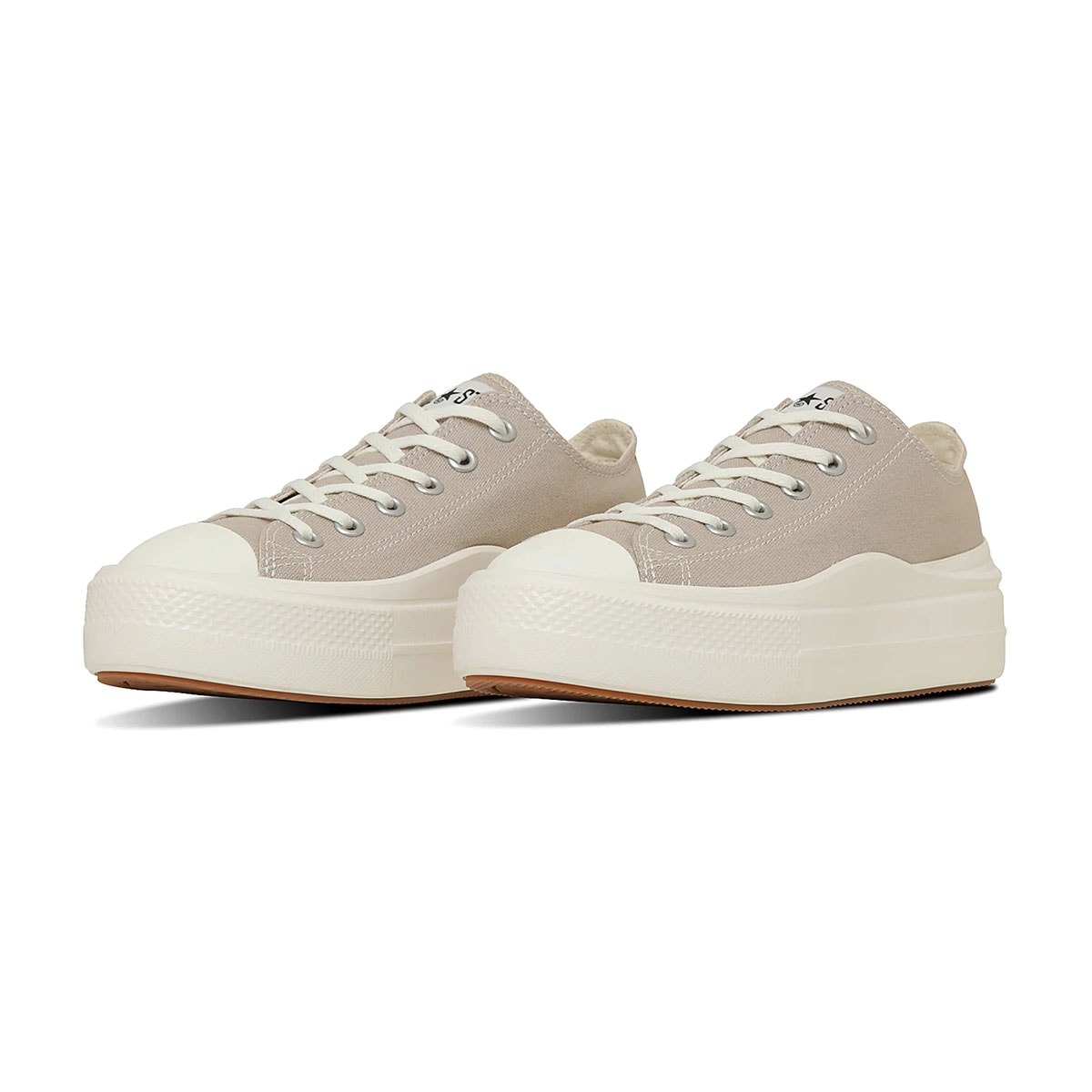 ALL STAR LIGHT PLTS 2 OX ローカット 厚底スニーカー キャンバスシューズ 軽量 軽い リサイクル レディース ジュニア プラットフォーム 靴 シューズ