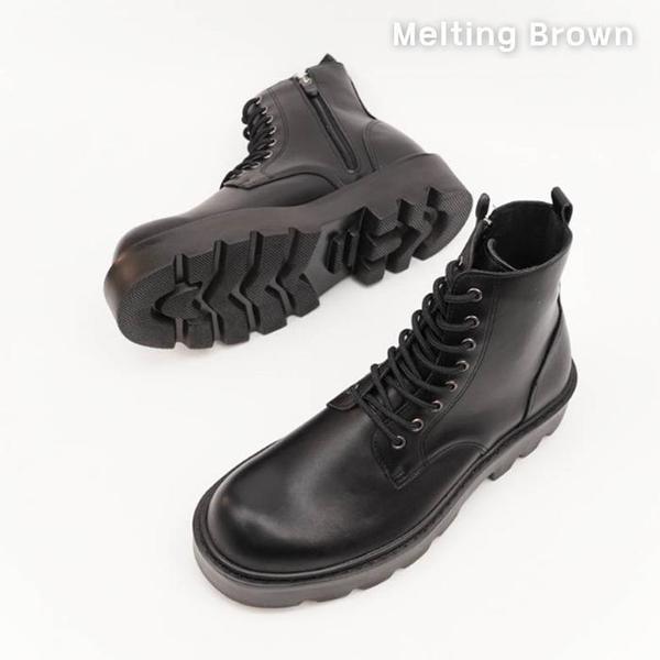 男性用シークレットブーツ 秋の靴 男性用ブーツ