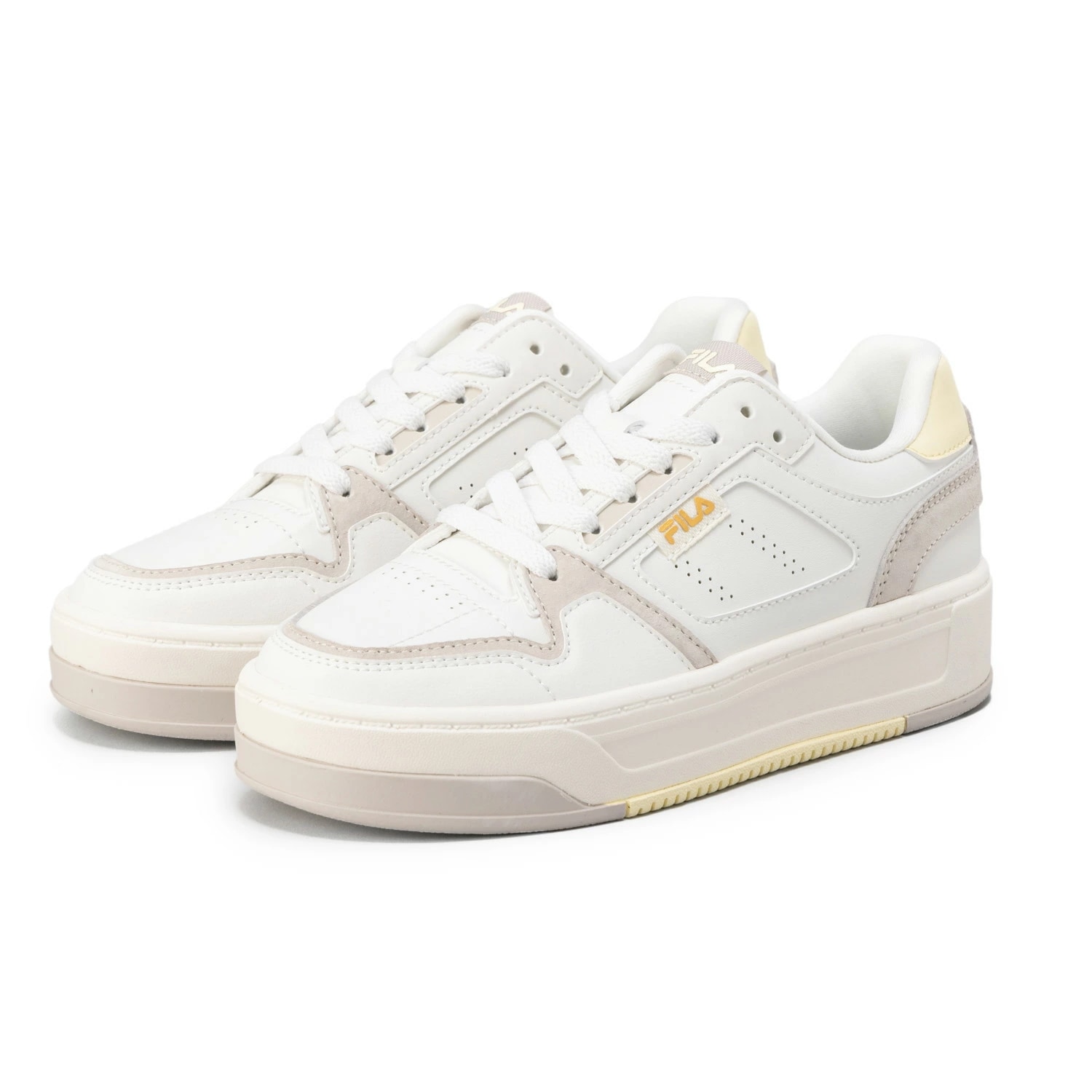 在庫限り outlet / 処分品 USS25020007 COURT FEATHERY BLANC DE BLANC/SILVER CLOUD/YELLOW