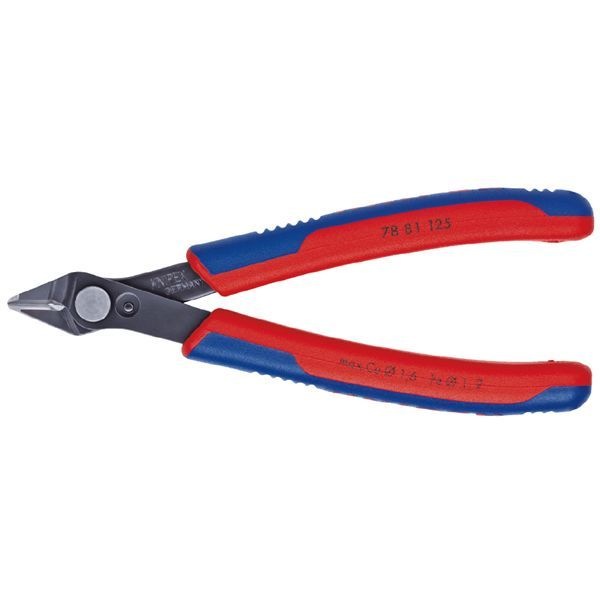 KNIPEX クニペックス エレクトロニクススーパーニッパー コンフォート 全長125mm 7881-125