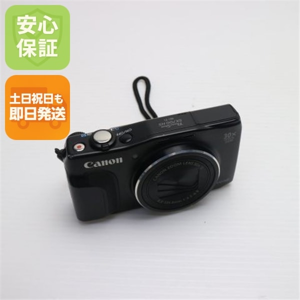 美品 PowerShot SX700 HS ブラック デジカメ Canon 169