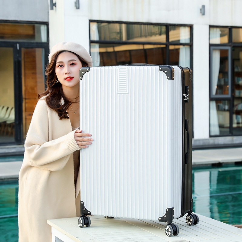 【迅速な出荷】[コンパートメント専用]荷物ユニバーサルホイールトロリーケース旅行学生パスワード荷物韓国語バージョン小さな新鮮な男性と女性
