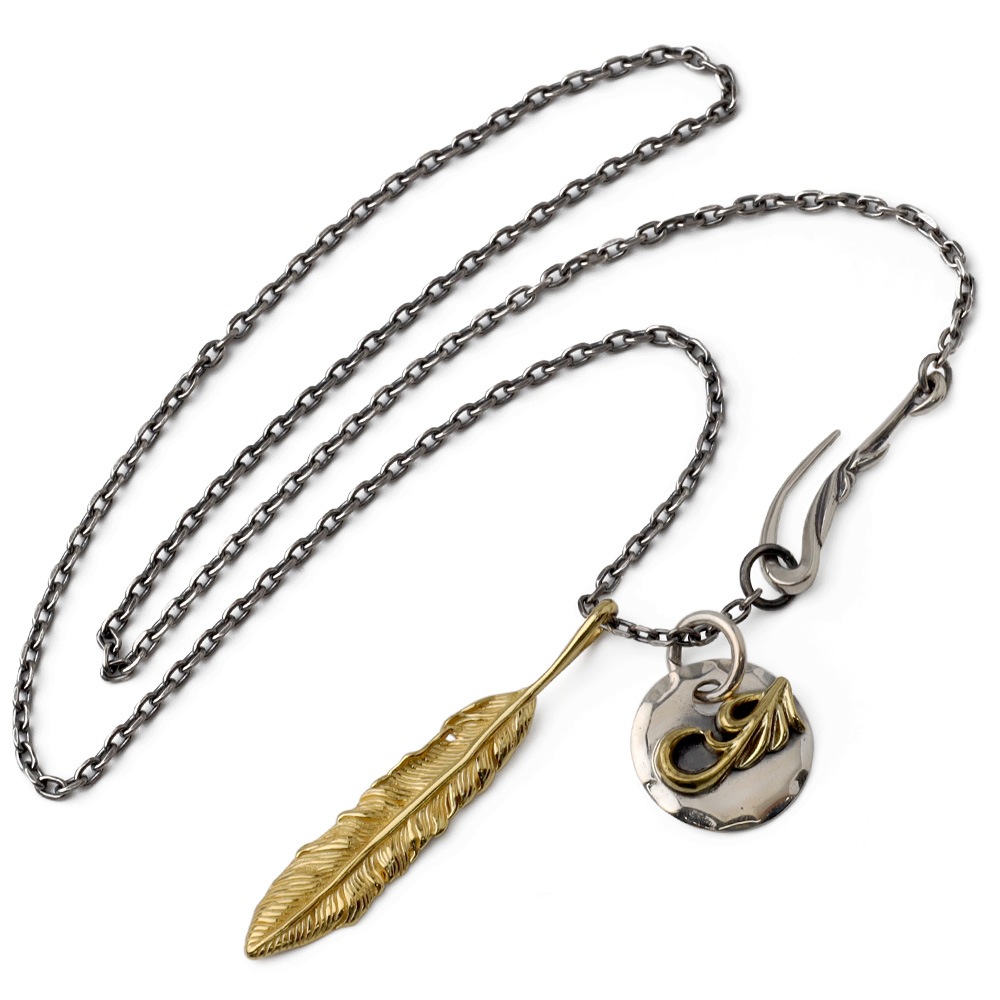 BFF 925 スモールフェザーネックレス [bffns019]