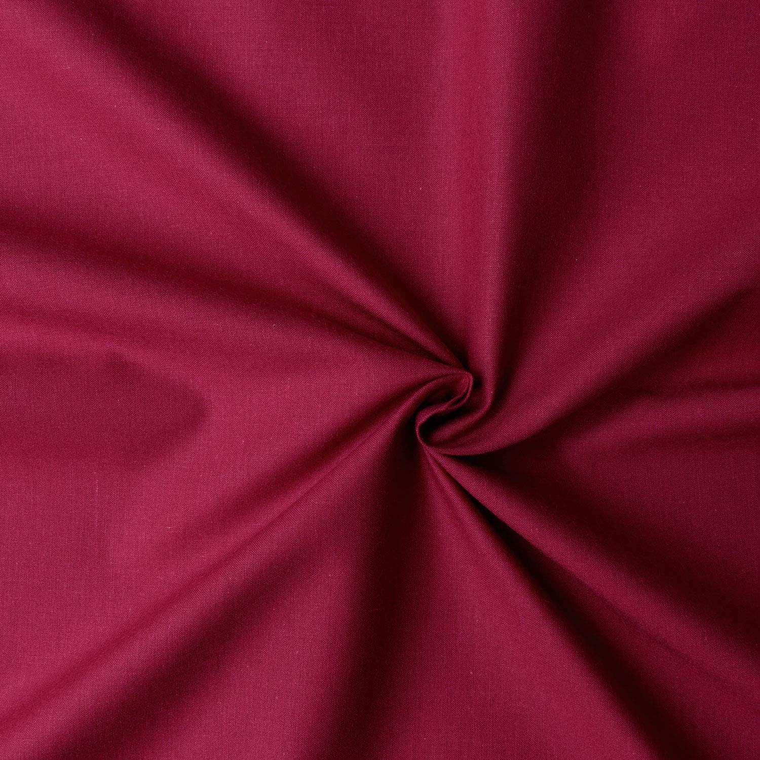 日本紐釦貿易(Nippon Chuko) エイティスクエア 無地 生地 綿100% シャーティング ガーネット レッド系 巾約108cm×10m切売カット KD4630-329-10M