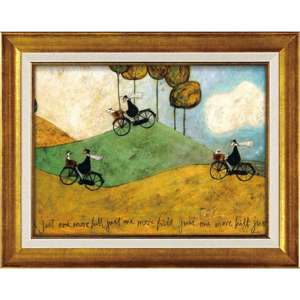 ユーパワー サム/トフト Gel加工 アートフレーム 「ジャスト ワンモア ヒル」