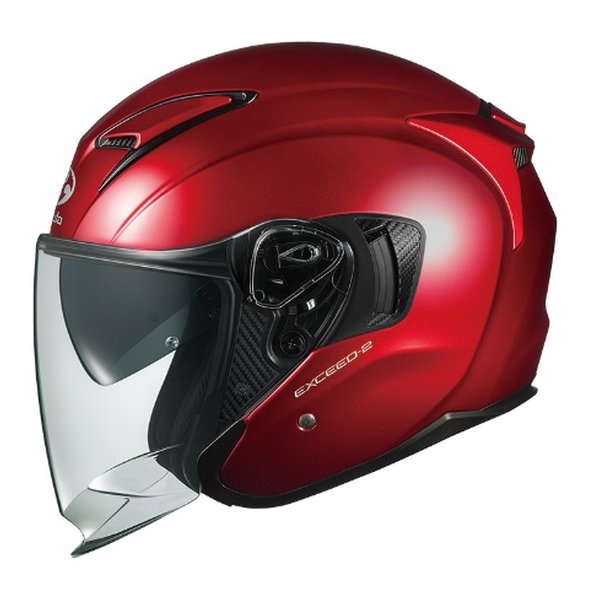 OGK EXCEED-2 シャイニーレッド S EXCEED2シャイニーレッドS