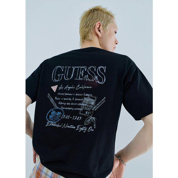 MQ2K7431 男女共用 切手 半袖Tシャツ