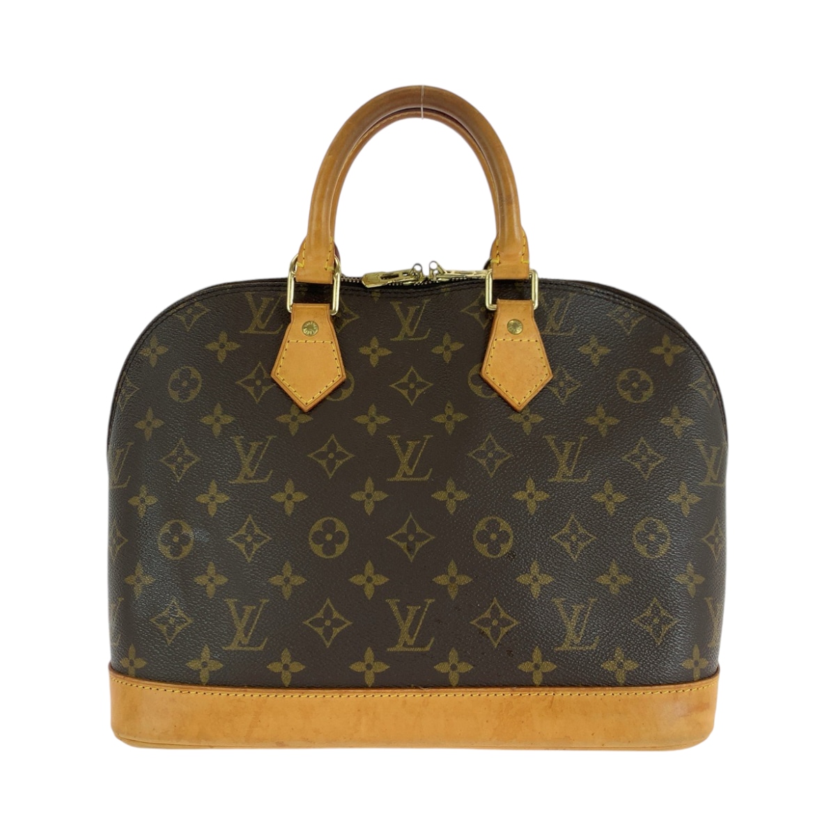 モノグラム アルマ ブラウン ゴールド金具 PVC M51130 ハンドバッグ レディース 410673