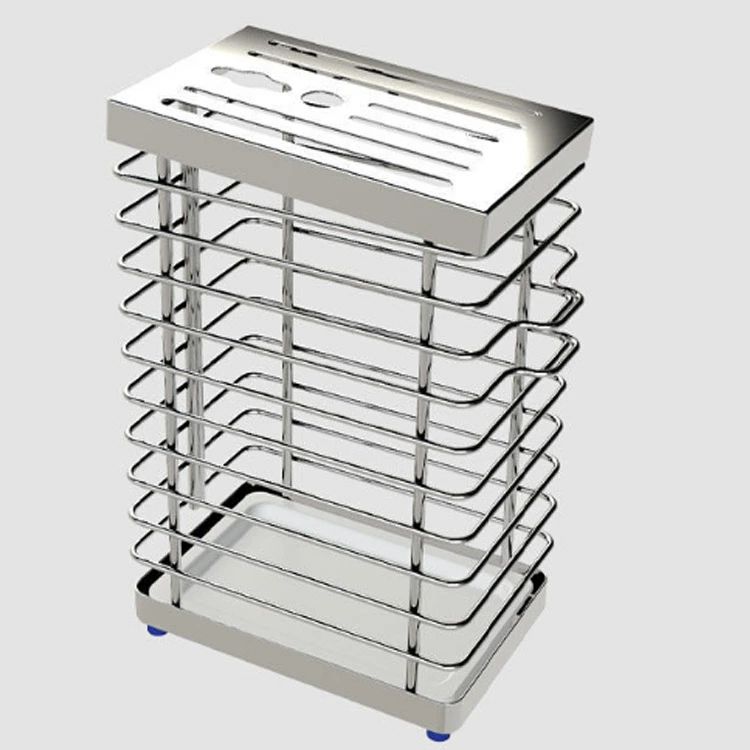 ナイフラック 包丁立て ステンレス 包丁スタンド 三徳包丁 ハサミ収納 中華包丁 キッチン収納 ナイフホルダー キッチン用品 ナイフスタンド ステンレス 水切り 衛生的 お掃除 通気性 出刃包丁