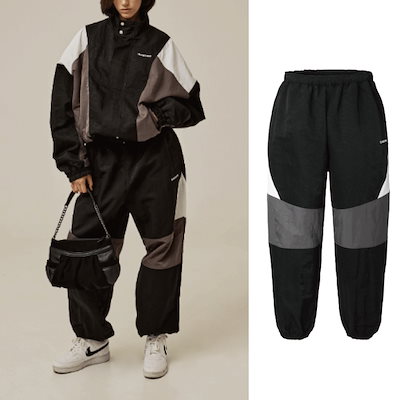 【threetimes】24FW Ford trousers トレーニングパンツ 男女兼用 Qoo10] threetimes 24FW Ford trousers ト : レディース服