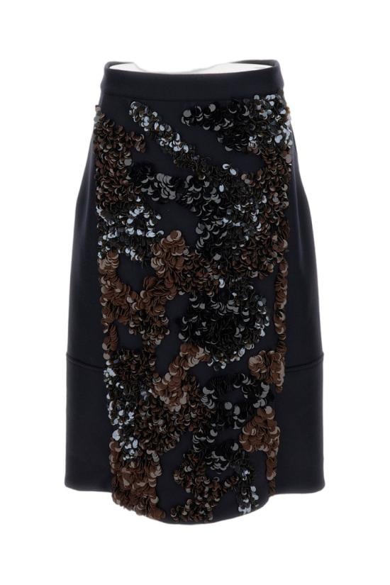 PLAN C Women Skirts GOCAF01AR0TW05300B97 Black
