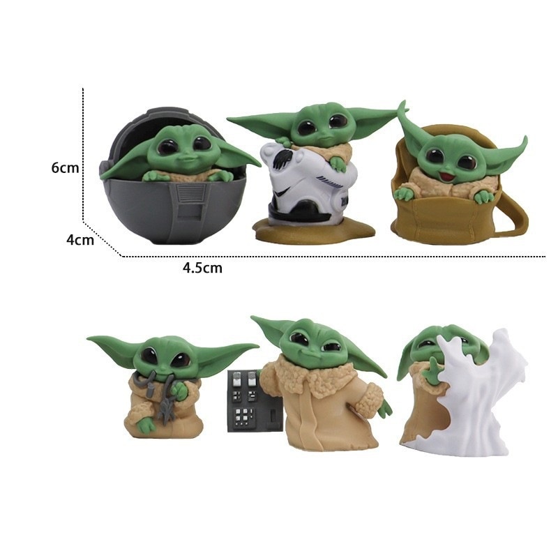 Qoo10] スターウォーズベビーヨーダ 6 マンダロ : おもちゃ・知育