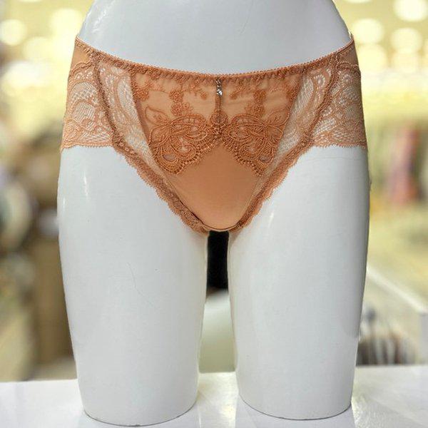 クチュールパッチ刺繍女性レースパンティー BP978A RST_DG