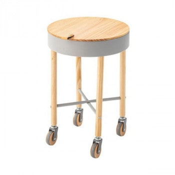 東谷 サイドテーブル グレー PW-56GY