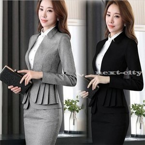 パンツスーツ スカートスーツ 2点セット 2way　レディーススーツセット リクルートスーツ卒業式入学式就職活動にも　スーツセット通勤やリクルート就