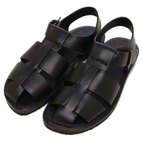 サンダル フィッシャーマン ブラック レディース F1343 N60