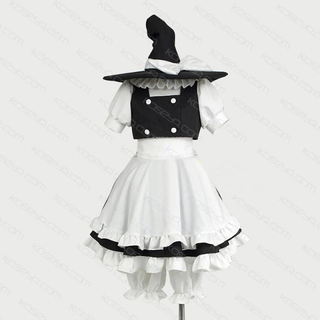 【新品開催 】東方project とうほうプロジェクト 霧雨魔理沙 きりさめまりさ コスプレ衣装 cosplay コスチューム