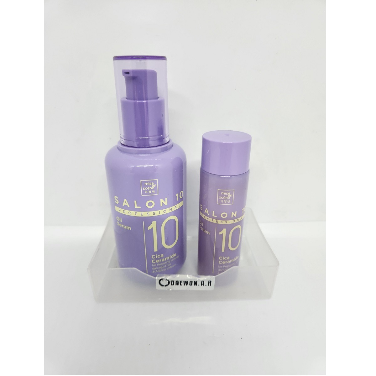 サロン10 プロフェッショナル シカ セラミド オイル セラム 60ml+25ml×3 しっとり髪 Kビューティー ヘアケア