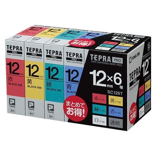 （まとめ買い）PROテープベーシックパックSC126T SC126T 00049457 [x3] 13,750円
