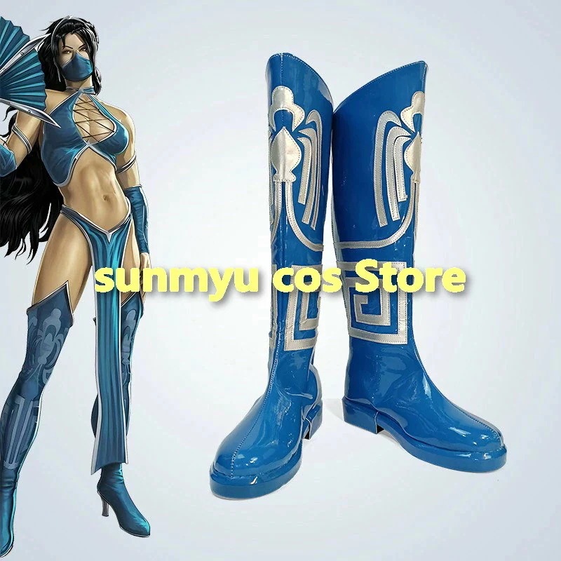 モータルコンバット キタナ ブーツ コスプレ靴