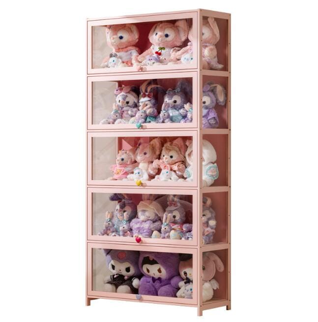 アクリル透明収納ボックス　ぬいぐるみ収納人形収納　ぬいぐるみ収納　おもちゃのアクリルの収納箱