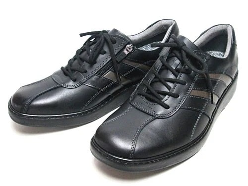 ホントニラクダ　内側ファスナー付き　カジュアルウォーキングシューズ メンズ