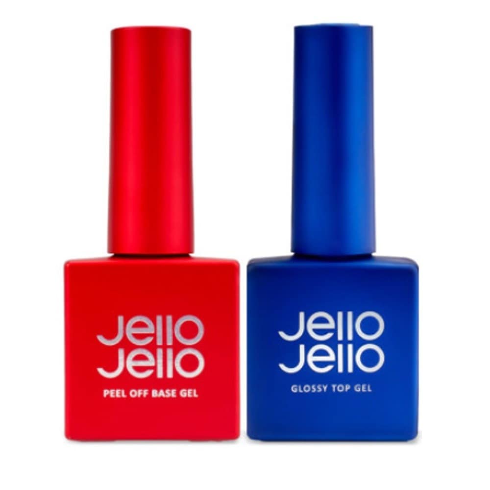 [ネイル2種セット]ゼロゼロ フィルオフベースジェル+グロッシュトップジェルネイル/ゼリームーバー/セルフリムーバー/セルフネイル/ジェルネイル/韓国化粧品/韓国ネイル/トップコート/トップジェルネイ