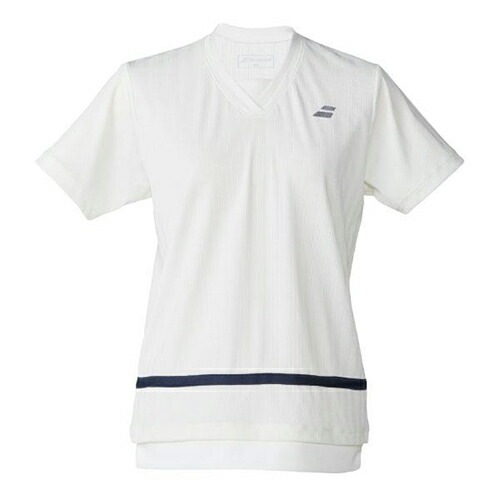 PLAY SHORT SLEEVE SHIRT テニス バドミントン Tシャツ 半袖 ウィメンズ BWG6326-WH00