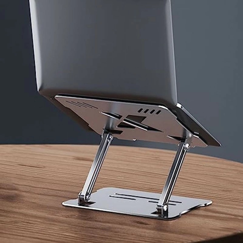 ノートパソコンスタンド 折りたたみ デスク用放熱PCスタンド アルミニウムノートパソコンライザー 13 3インチまで調節可能 コンピュータホルダーマウント オフィスホームのための共同作業 7,791円