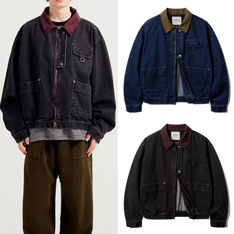 UNIQUE DENIM WORK JACKET_2色 8,614円