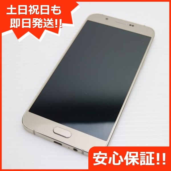 超美品 au SCV32 Galaxy A8 ゴールド スマホ 22