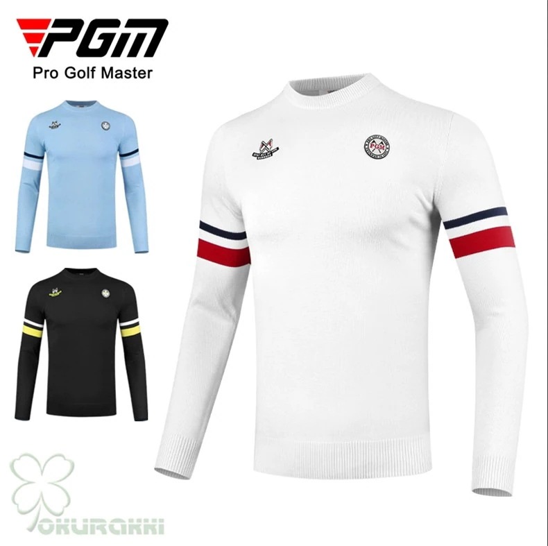 ゴルフ GOLF ウールセーター 秋 冬 メンズ コート ゴルフウェア ニットセーター 防寒 暖かい プレゼント ギフト2410glfster15