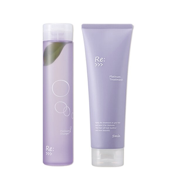 Re: プラチナム シャンプー 300mL + トリートメント 250g セット