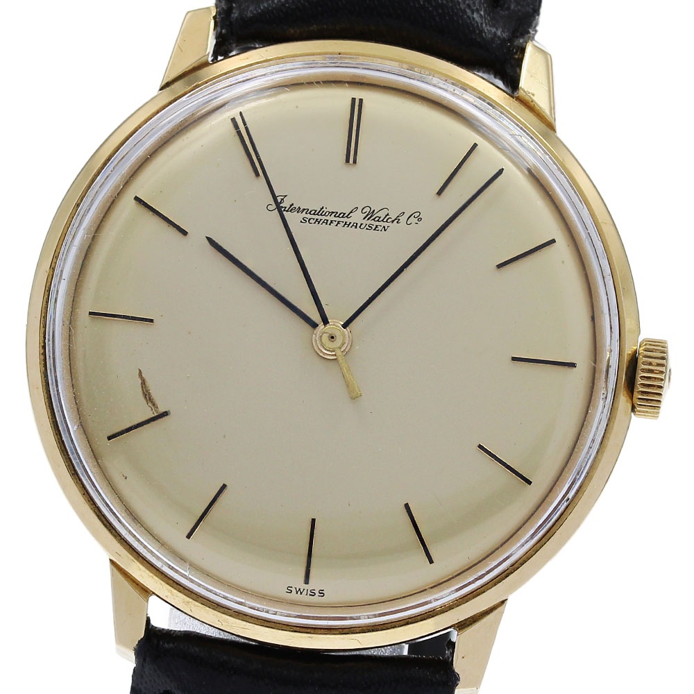 IWC SCHAFFHAUSEN K18YG Cal.403 手巻き メンズ _823281【中古】