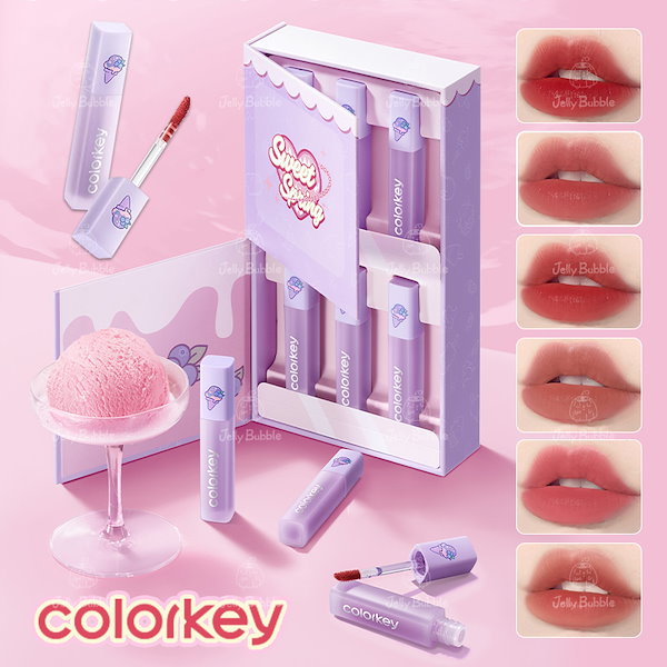 Qoo10] COLORKEY 【人気新品】バービーリップスティック ボ