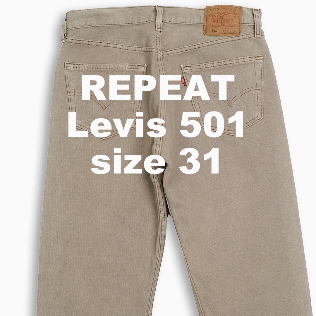 Levi’s 501 ストレート デニムパンツ 90s USA製 31インチ (LV50133468)