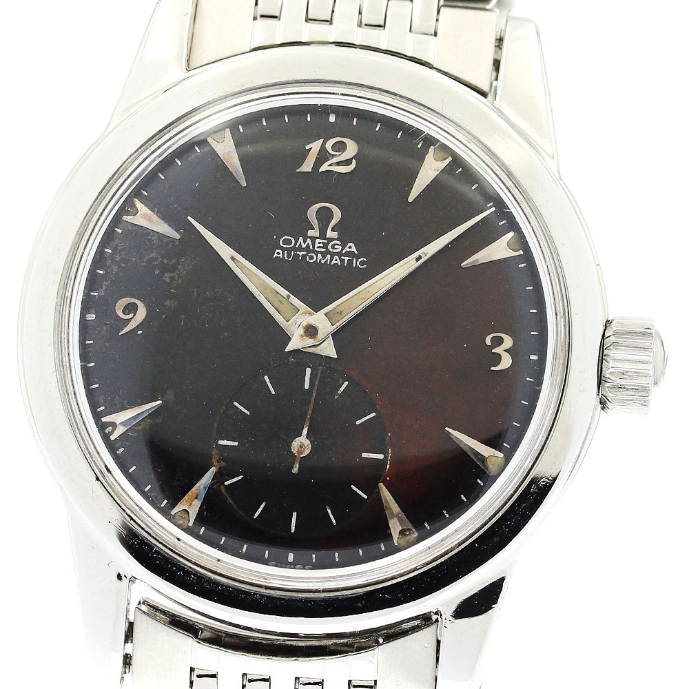 オメガ OMEGA 2576-12 ハーフローター Cal.342 リダンダイヤル 自動巻き メンズ _890623【中古】